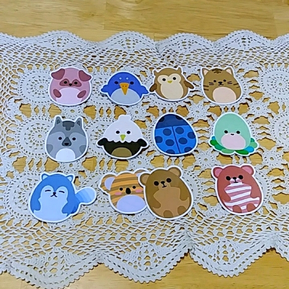 Cute animals, colorful stickers for cellphones, laptop, lockers, crafts - Picture 1 of 5